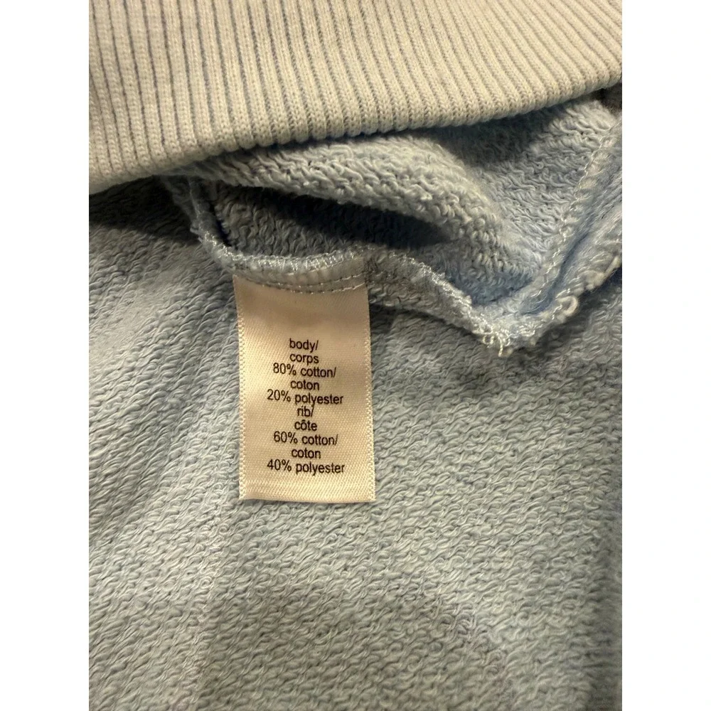 Maurices Womens 4X Light Blue French Terry Hoodie Pullover Sweatshirt NWT